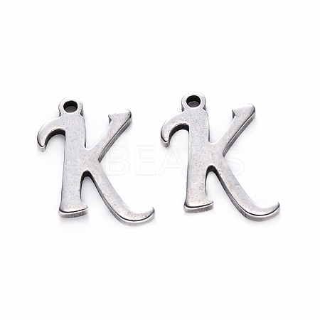 Tarnish Resistant 201 Stainless Steel Charms STAS-R105-K-1