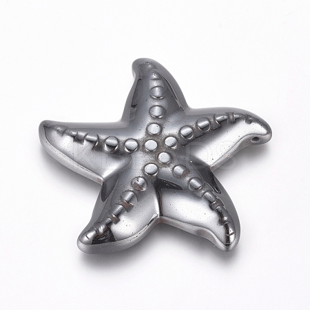 Non-magnetic Synthetic Hematite Pendants G-G826-01-1