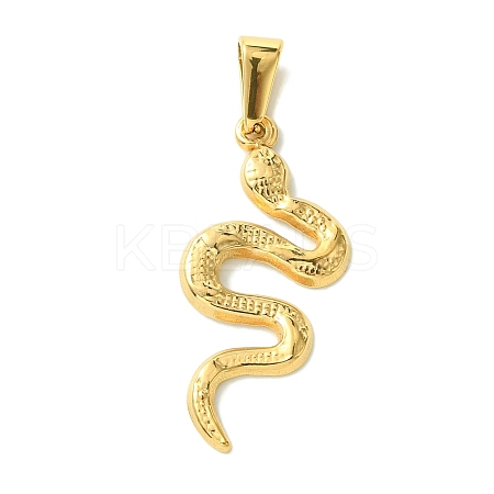 PVD Vacuum Plating 304 Stainless Steel Pendants STAS-L275-01C-G-1