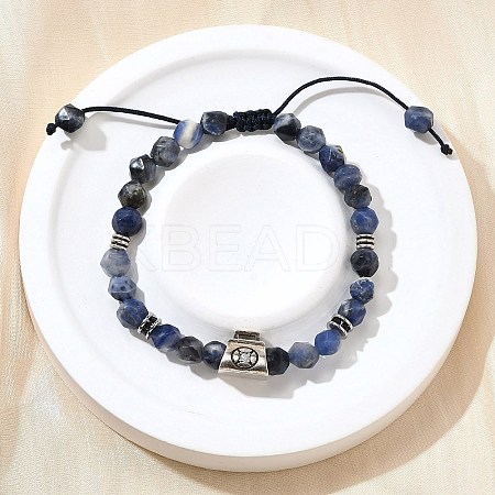 Brass Beaded Bracelets BJEW-Z094-03A-1