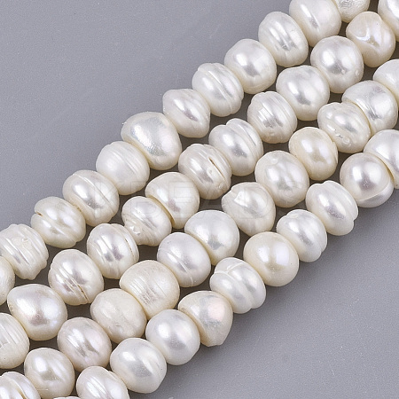 Natural Cultured Freshwater Pearl Beads Strands PEAR-Q015-031B-01-1