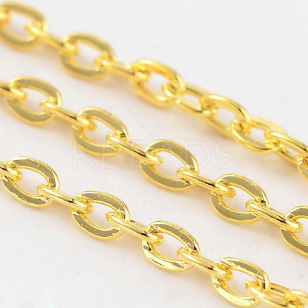 Iron Flat Cable Chains X-CH-0.6PYSZ-G-WH-1