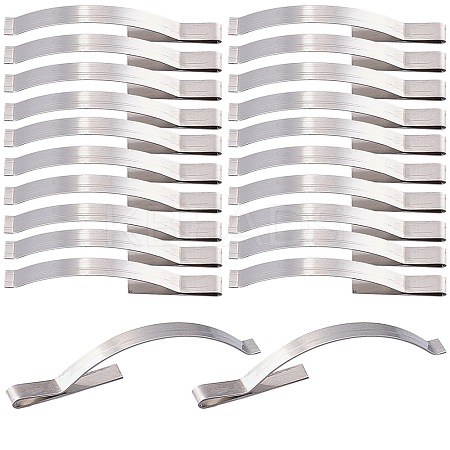 Stainless Steel Window Screen Tension Spring Corner Clips AJEW-CN0002-93B-1