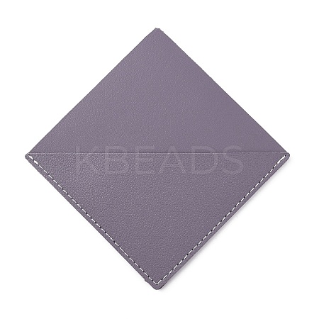 PU Imitation Leather Bookmarks OFST-WH0002-34B-08-1
