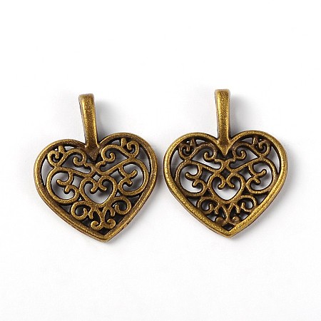 Alloy Pendants LS-PALLOY-2332-AB-FF-1