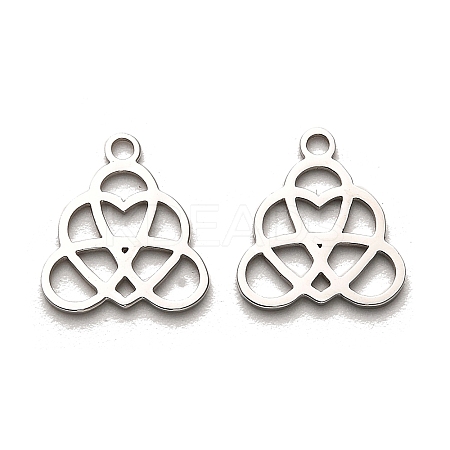 Non-Tarnish 316 Surgical Stainless Steel Charms LS-STAS-H190-03P-04-1