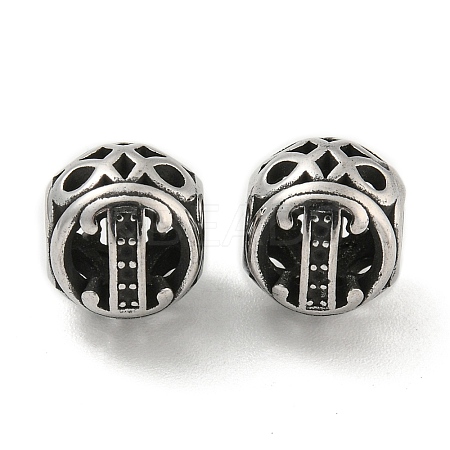 304 Stainless Steel Beads Rhinestone Settings STAS-O002-01I-AS-1