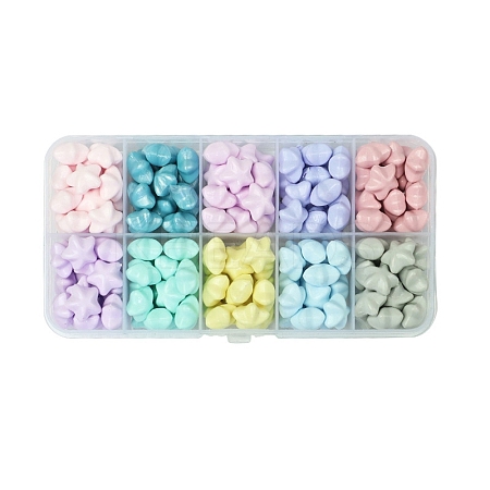 10 Grids 10 Colors Wax Granule Set PW-WG60285-09-1