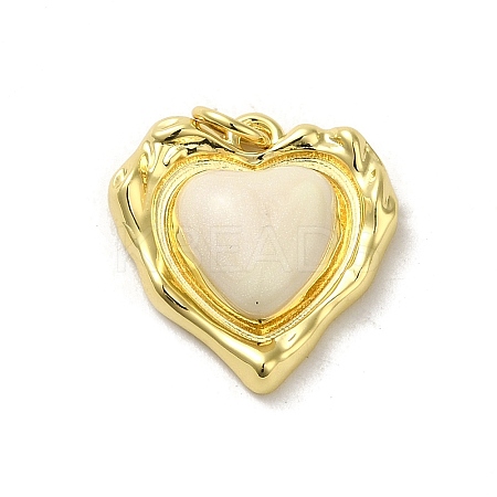 Rack Plating Brass Enamel Pendants KK-H473-06G-02-1