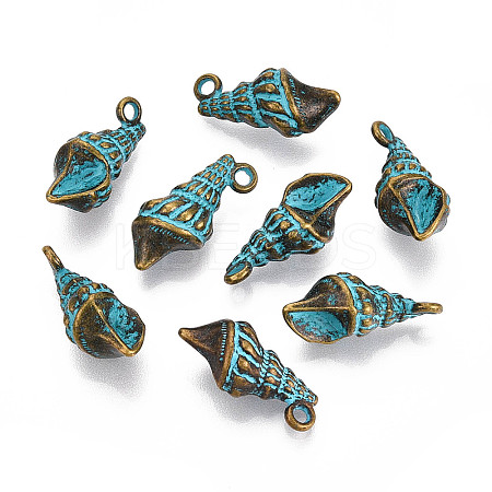 Ocean Theme Alloy Pendants FIND-WH0110-998C-1