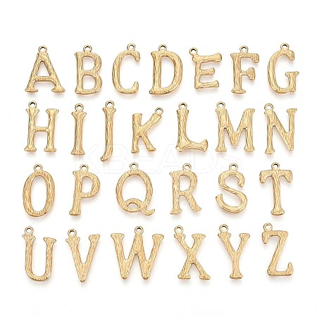 26Pcs 304 Stainless Steel Pendants STAS-T064-74G-1