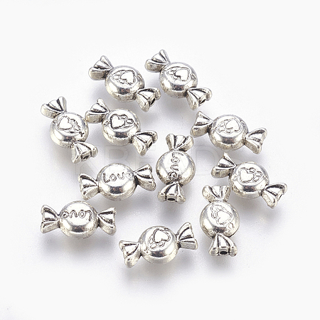 Tibetan Style Alloy Beads LS-TIBEB-R035-AS-LF-1