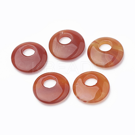 Natural Carnelian Pendants G-S330-35-1