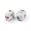 Handmade Porcelain Beads Strands PORC-L033-011-4