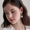 20Pcs 2 Colors Brass Clip-on Earring Findings KK-SP0002-51-6