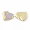 Alloy Enamel Pendants FIND-E026-05LG-04-3