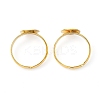 Brass Pad Ring Base Findings EC022-G-4