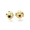 Brass Micro Pave Cubic Zirconia Beads KK-V011-06A-G-1