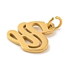 Ion Plating(IP) 304 Stainless Steel Charms STAS-I010-01G-S-2
