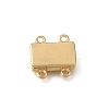 2-Strands Brass Magnetic Clasps KK-CBA9C94-01A-G-1