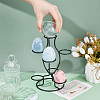 7-Slot Iron Easter Egg Display Stands ODIS-WH0058-21B-EB-3