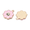 Alloy Enamel Pendants ENAM-T020-55D-2