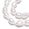 Natural Cultured Freshwater Pearl Beads Strands X1-PEAR-N014-06B-5