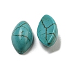 Synthetic Turquoise Cabochons G-B070-30-2