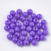 Opaque Plastic Beads KY-T005-6mm-608-1