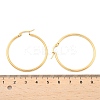 Ring 304 Stainless Steel Big Hoop Earrings X-EJEW-N0016-11G-F-4