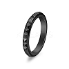 Rotatable Version Korean StyleRotatable Stainless Steel Finger Ring for Men's PW-WGAB2A4-30-1