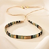 Vintage Ethnic Style Adjustable Glass Tila Beaded Handmade Slider Bracelets for Women LS-ZN9527-1-1