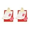Medical Theme Alloy Enamel Pendants AL-CBA2919-03G-09C-1