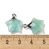 Natural Amazonite Pendants G-P540-01P-03-3