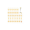 Acrylic Wine Glass Charms AJEW-GA00009-7