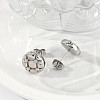 304 Stainless Steel Stud Earrings for Women EJEW-F351-03P-2
