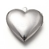 Non-Tarnish 316 Stainless Steel Locket Pendants X-STAS-P268-01B-P-2