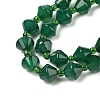 Natural Green Onyx Agate Beads Strands G-NH0001-F01-01A-4