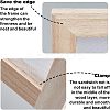 Wooden Paper Making DIY-WH0171-49A-3