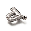 Non-Tarnish 201 Stainless Steel Pendants STAS-H125-54P-2