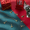 Brass Micro Pave Colorful Grade AAA Cubic Zirconia Pendants KK-BBC0015-36A-4