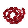 Dyed Natural White Jade Beads Strands G-N370-01A-10-3