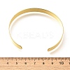 Brass Cuff Bangle LS-BJEW-P168-E03-4