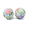 Food Grade Eco-Friendly Printed Silicone Beads SIL-A013-01A-29-2