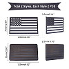 Aluminum & Acrylic Adhesive Sticker Car Stickers DIY-FH0004-26-4