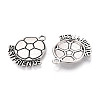 Tibetan Style Alloy Pendants TIBE-N014-16AS-2