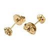 Ion Plating(IP) 304 Stainless Steel Stud Earrings EJEW-Z022-10G-2