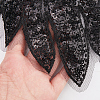 Polyester Glitter Computerized Embroidery Collar Trim DIY-WH20002-206A-5