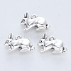 Tibetan Style Alloy Pendants X-TIBE-R316-017AS-RS-1
