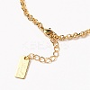 Brass Figaro Chain Bracelets LS-BJEW-H537-01G-2